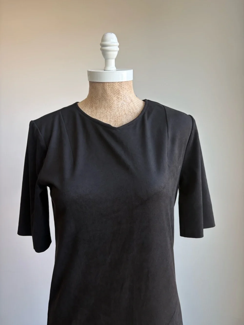 Lysse Sadie Asymmetric Dress - Black XS NWT